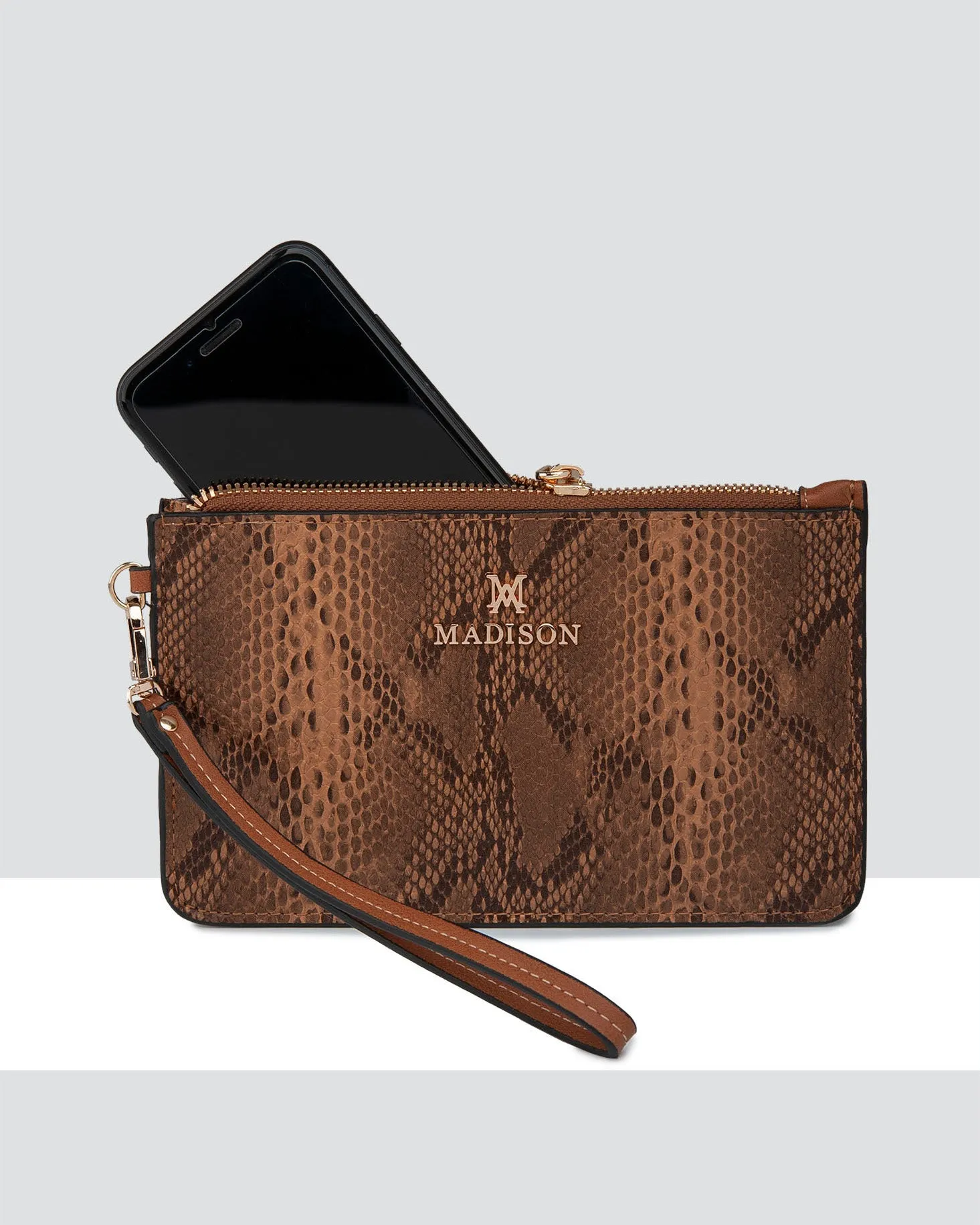 Kerryn Zip Pouch With Wrist Strap
