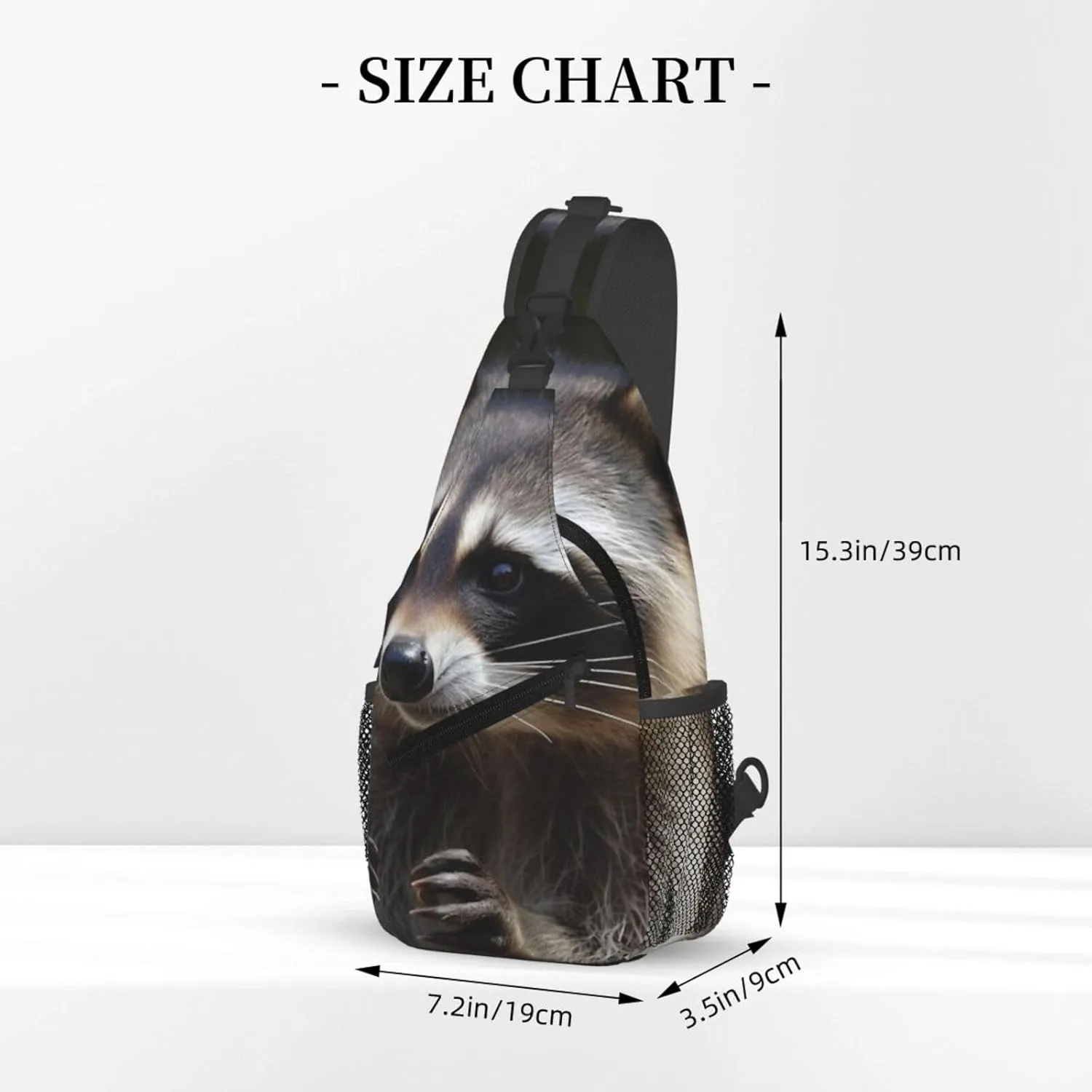 KHiry Sling Bag for Women Men Crossbody Bag Small Sling Backpack Softball Chest Bag Hiking Daypack
