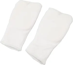 Kickboxing Inner Gloves, Boxing Hand Wraps Breathable Ergonomic Design Shock Absorbing for Women for Karate (White)