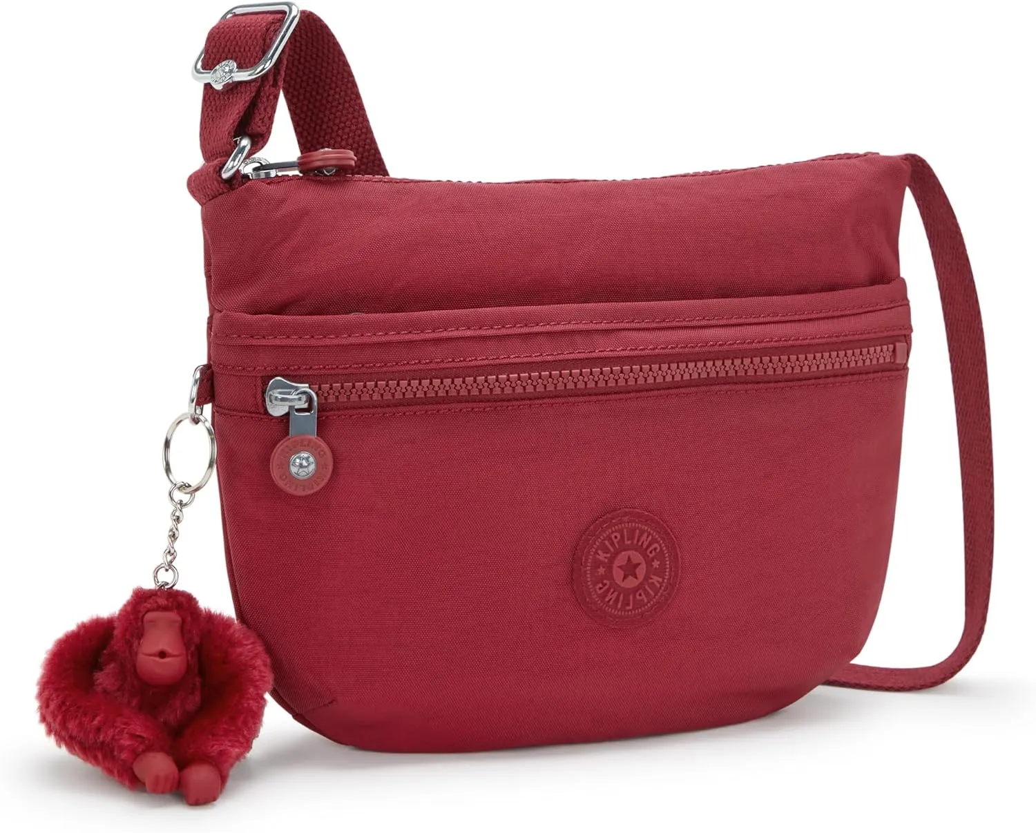 Kipling Women’s Arto Small Crossbody, Lightweight Everyday Purse, Casual Nylon Shoulder Bag