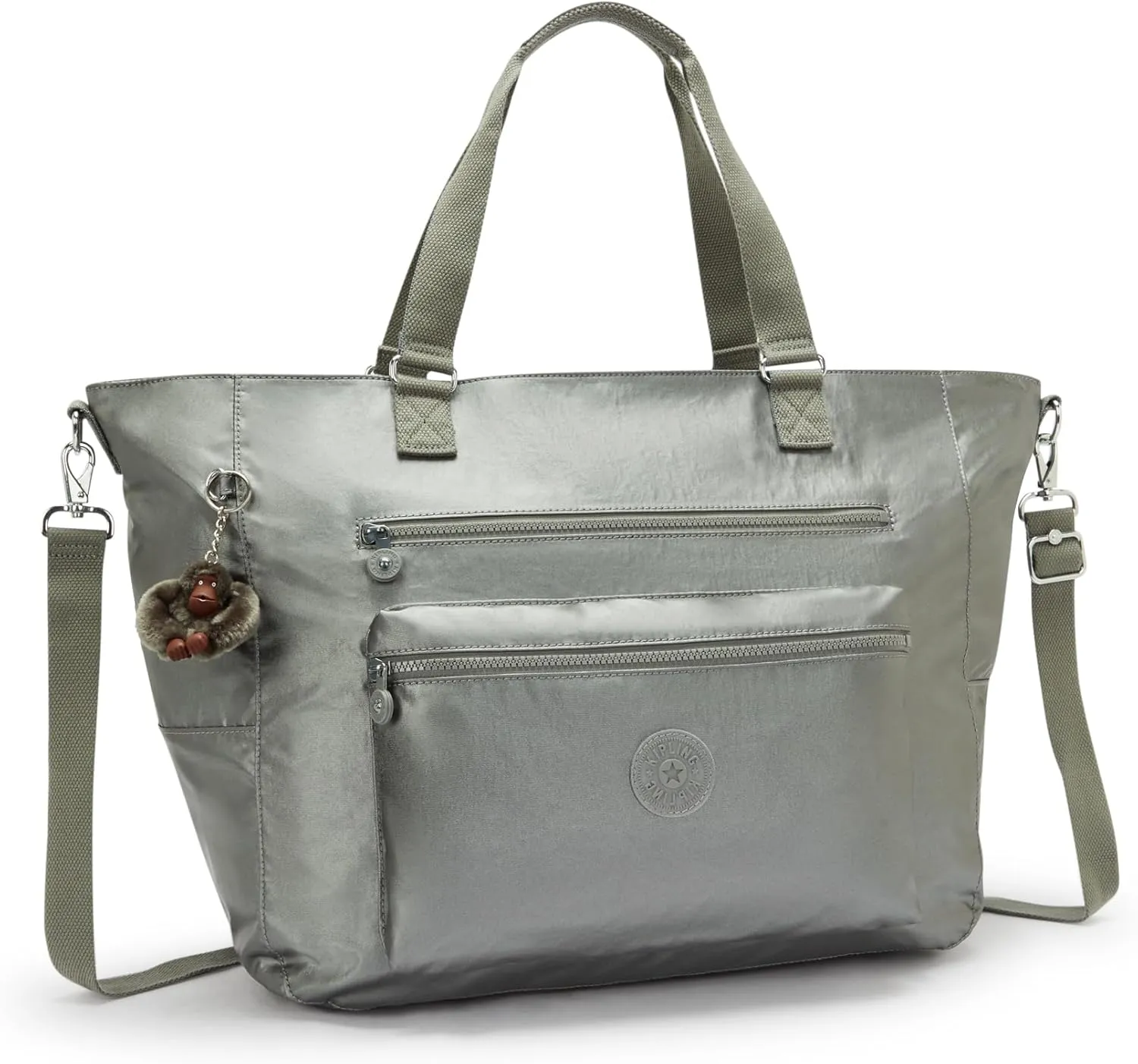 Kipling Women’s Isaac Weekender, Versatile Lightweight Overnight Tote, Nylon Travel Bag