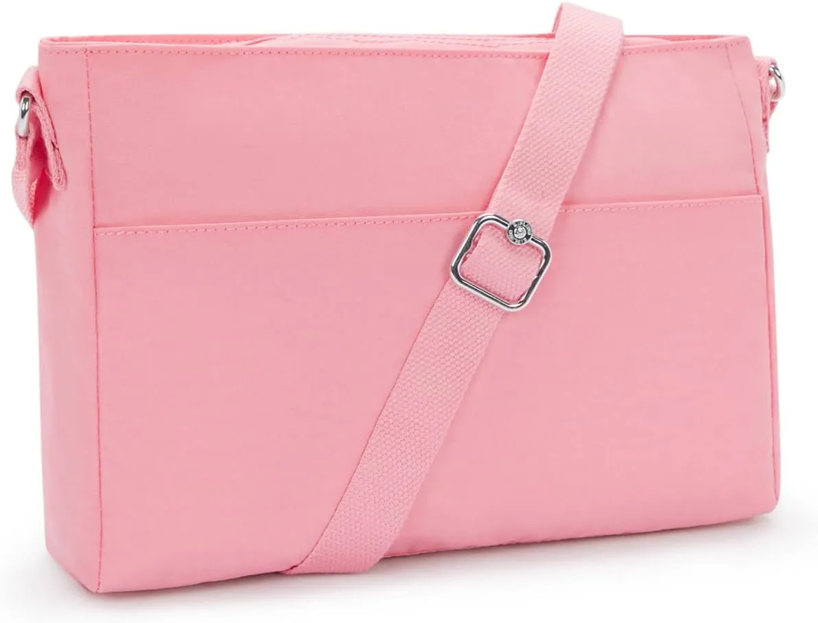 Kipling Women's New Angie Crossbody Handbag, Lightweight Crossbody Bag, Nylon Travel Bag