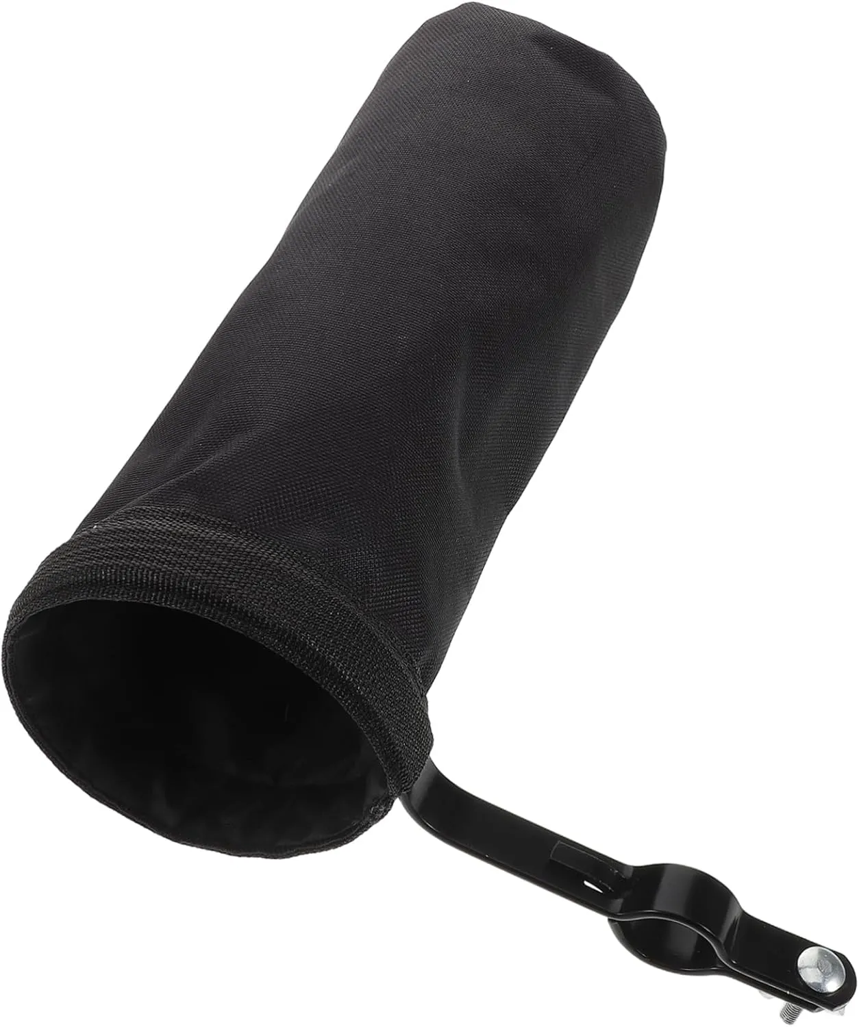 Kisangel Drumstick Organizer Bag Durable Cloth Drumstick Holder with Clamp for Easy Portability Safeguards Drumsticks for Percussion Instruments and Accessories
