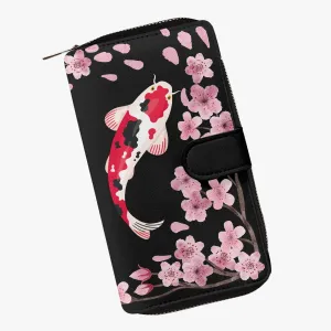 Koi-Long Leather Wallet