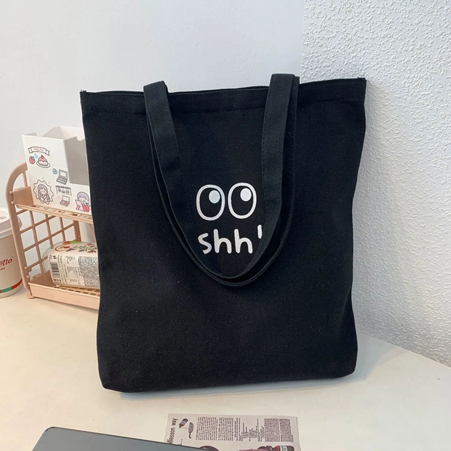 Korean Style Canvas Female Mori Class Shoulder Bags
