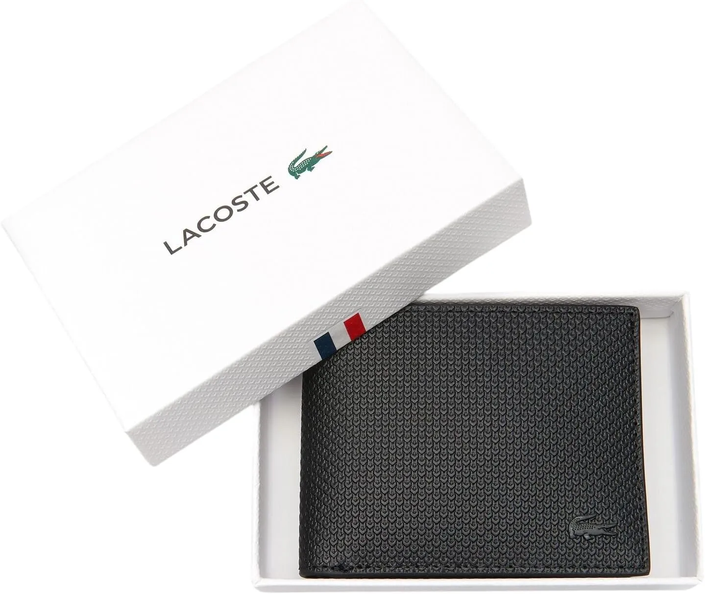 Lacoste Men's Chantaco S Slim Billfold ID Slot Wallet
