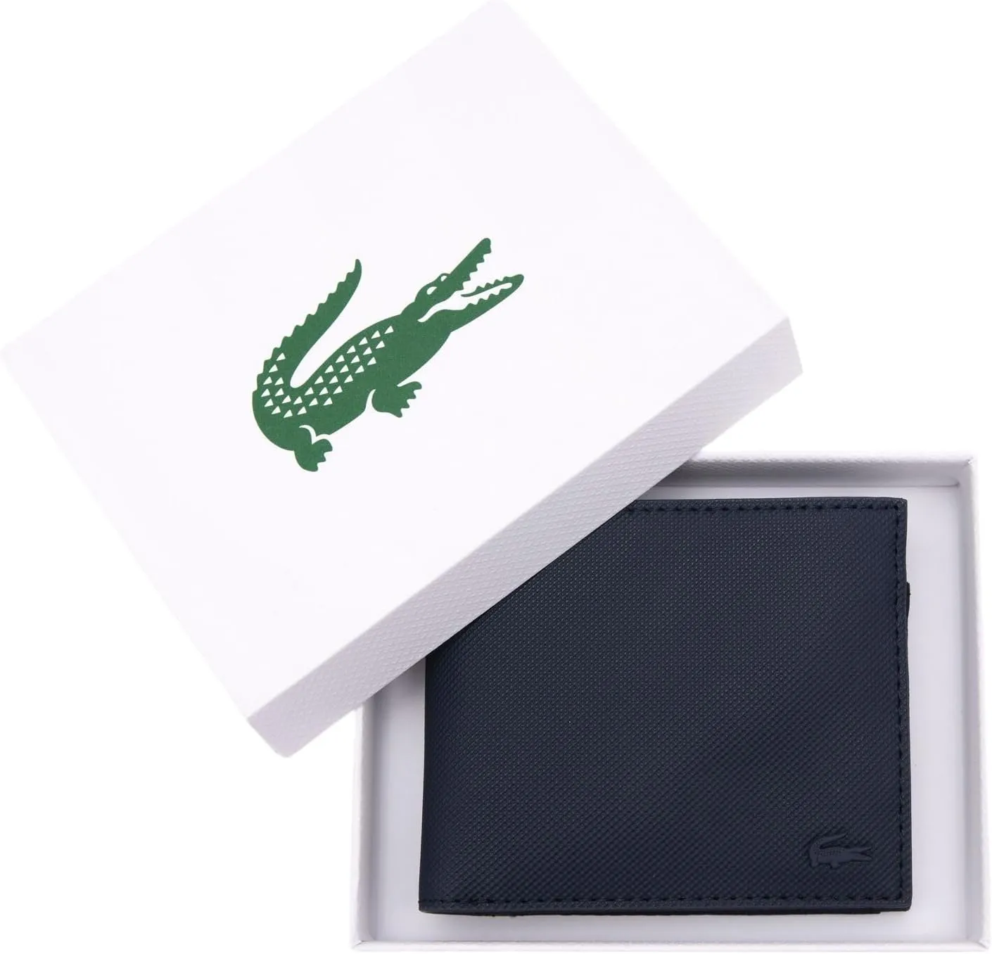 Lacoste Men's Classic Medium Billfold Coin Wallet