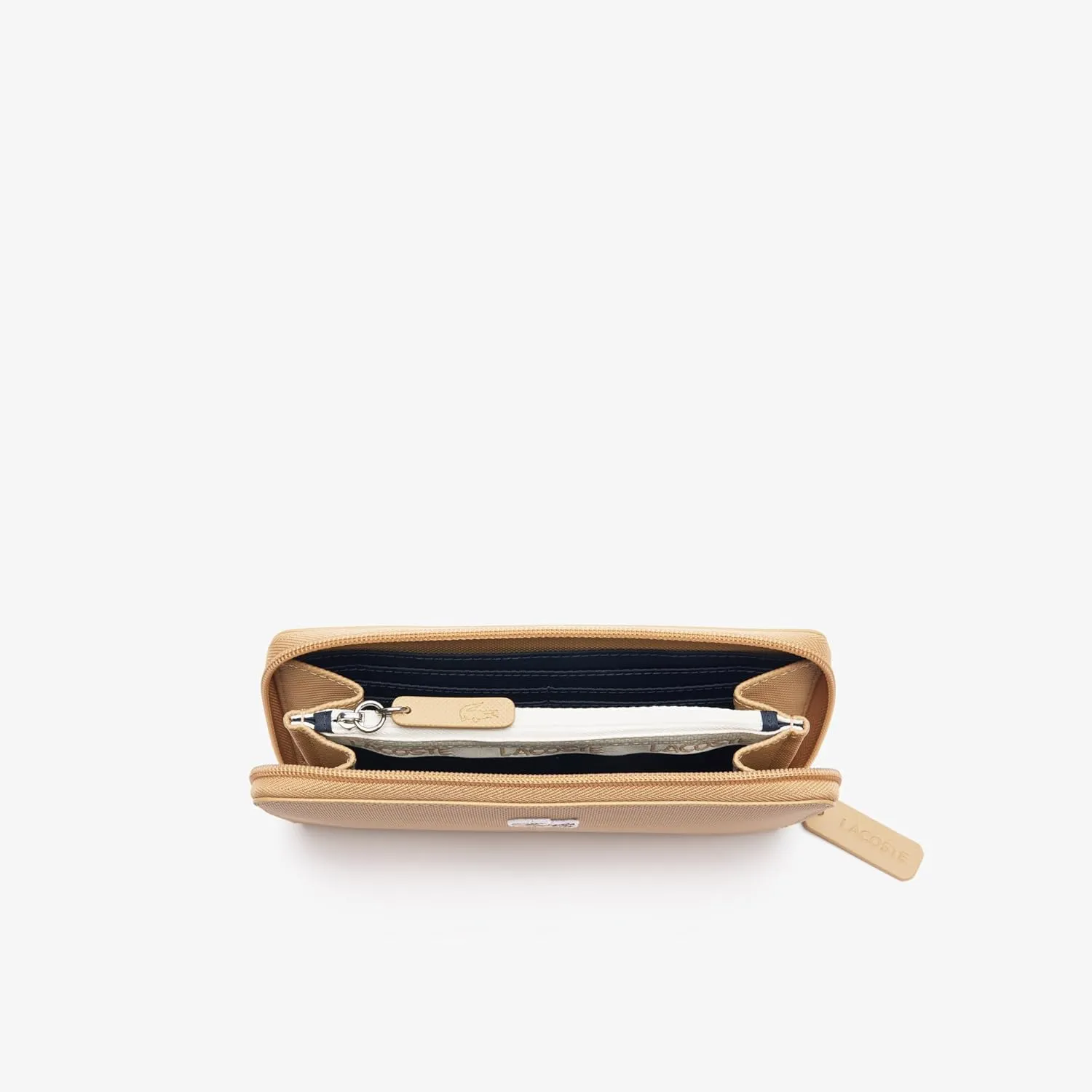 Lacoste womens WOMEN L.12.12 CONCEPT FANTAISIE MEDIUM ZIP WALLET