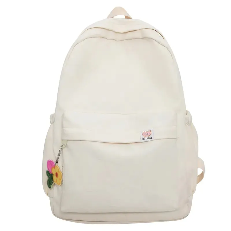 Large Capacity Minimalist Student Backpack for Girls