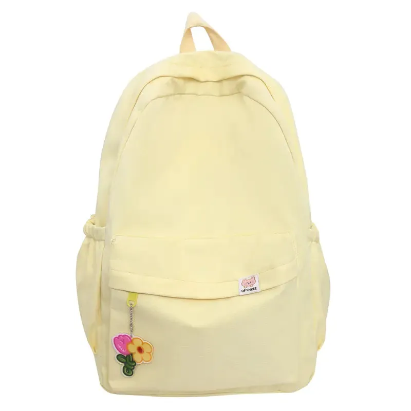 Large Capacity Minimalist Student Backpack for Girls