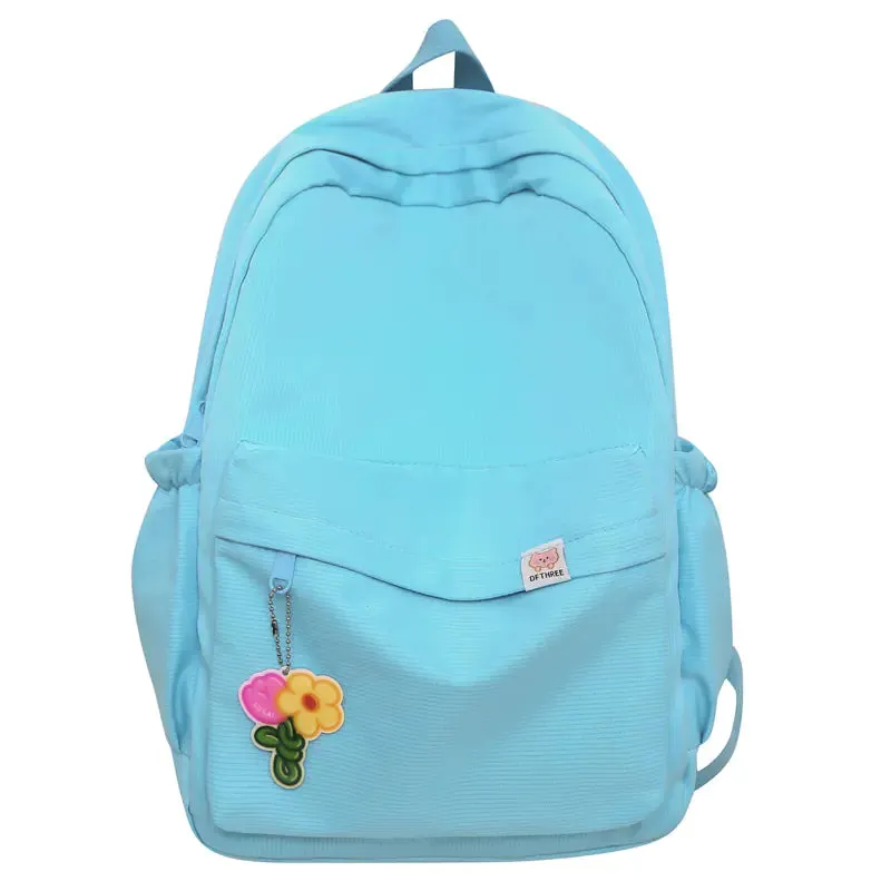 Large Capacity Minimalist Student Backpack for Girls