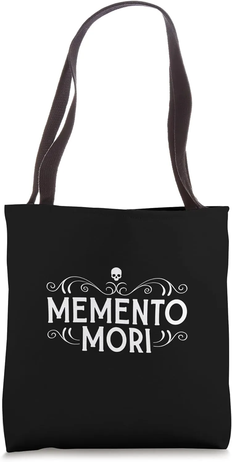Latin - Memento mori Tote Bag