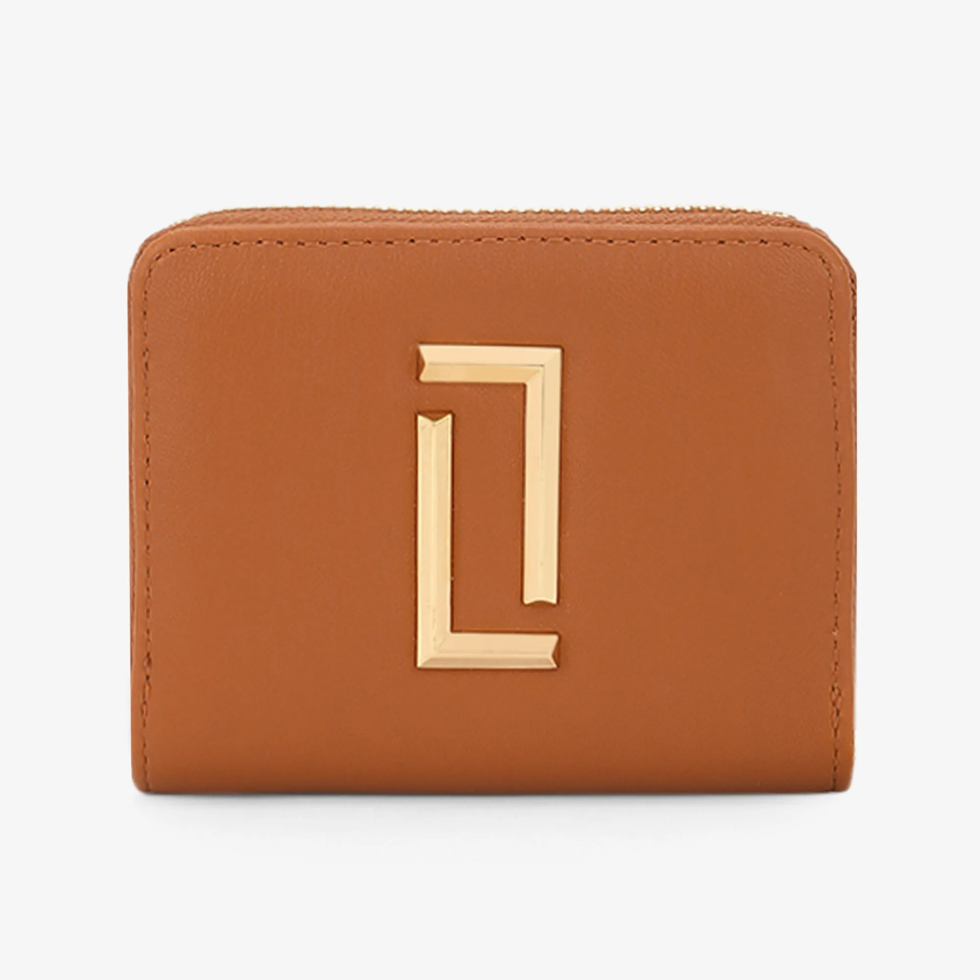 Lavie Luxe flap24 Tan Small Women's Bifold wallet