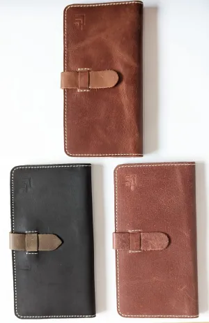 Leather Long Wallet Design-01