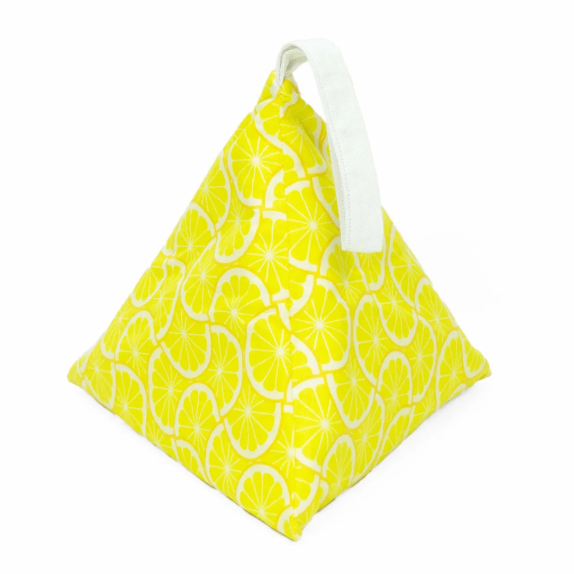 Lemonade  - Llexical Divided Sock Pouch - Knitting, Crochet, Spinning Project Bag
