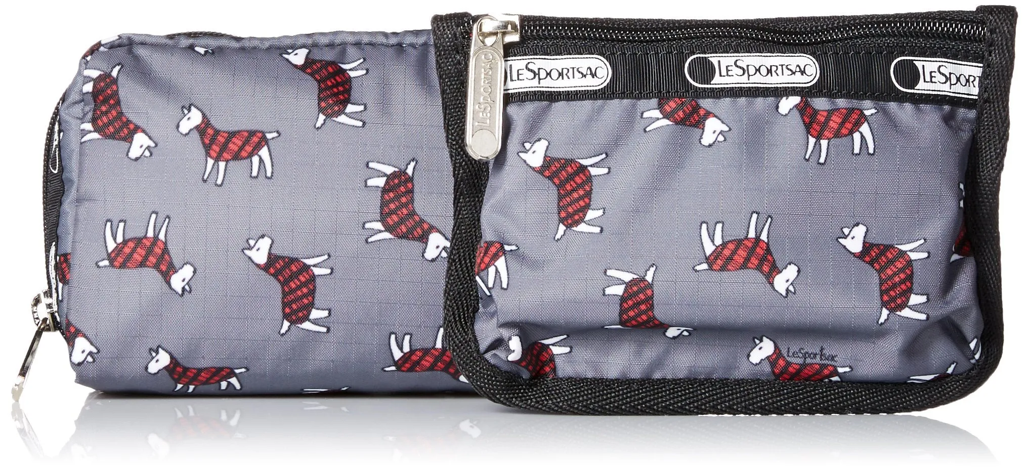LeSportsac Boxed Rectangular Cosmetic and Tissue Pouch Combo Bag