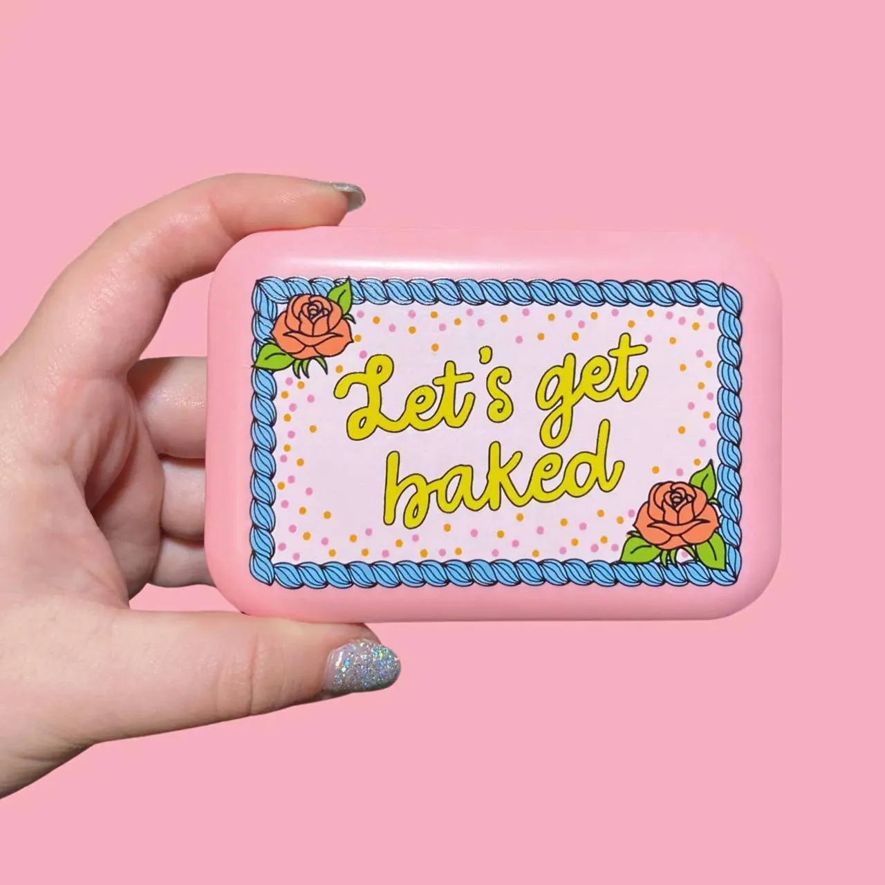 Let's Get Baked Stash Box