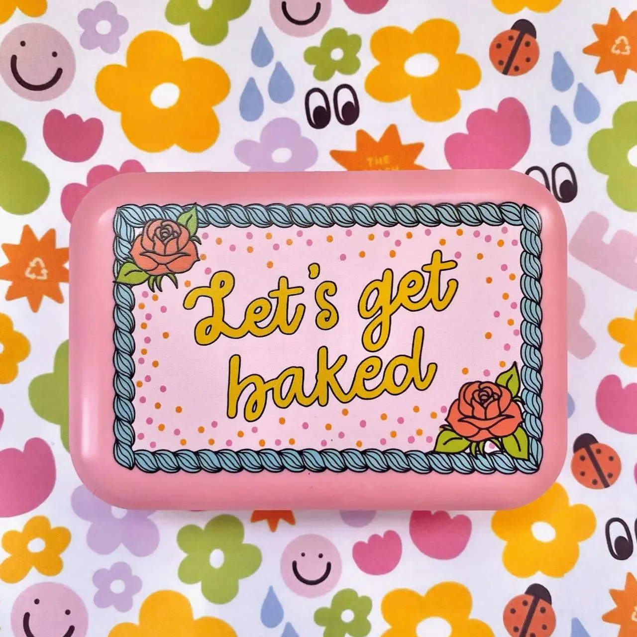Let's Get Baked Stash Box