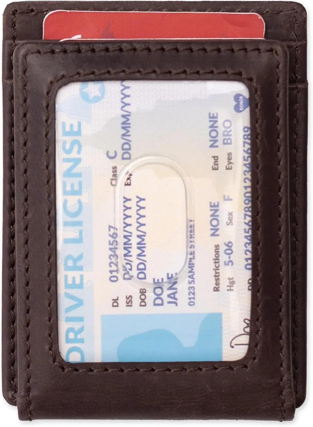 Levi's Men's RFID Slim Everyday Front Pocket Card Case Wallet