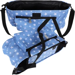 LIFKOME Portable Baby Stroller Hanging Bag Multi-compartment Baby Storage Diaper Organizer Shoulder Accessory