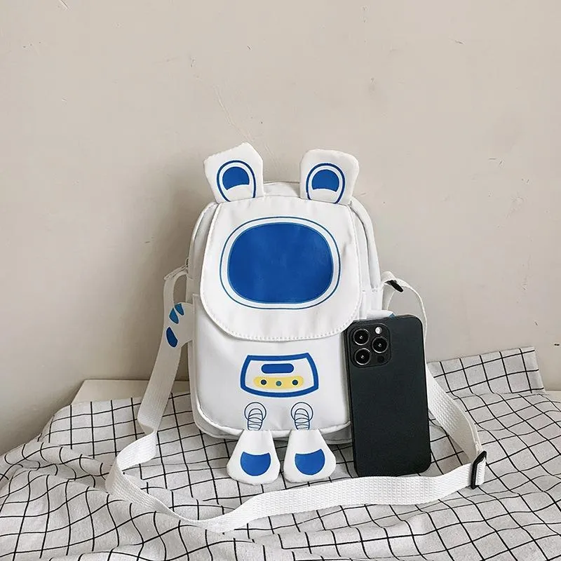 Lightweight Cartoon Crossbody Bag For Students