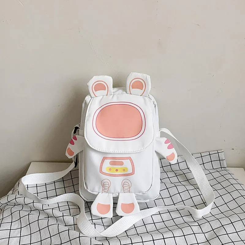 Lightweight Cartoon Crossbody Bag For Students