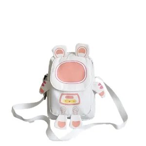 Lightweight Cartoon Crossbody Bag For Students