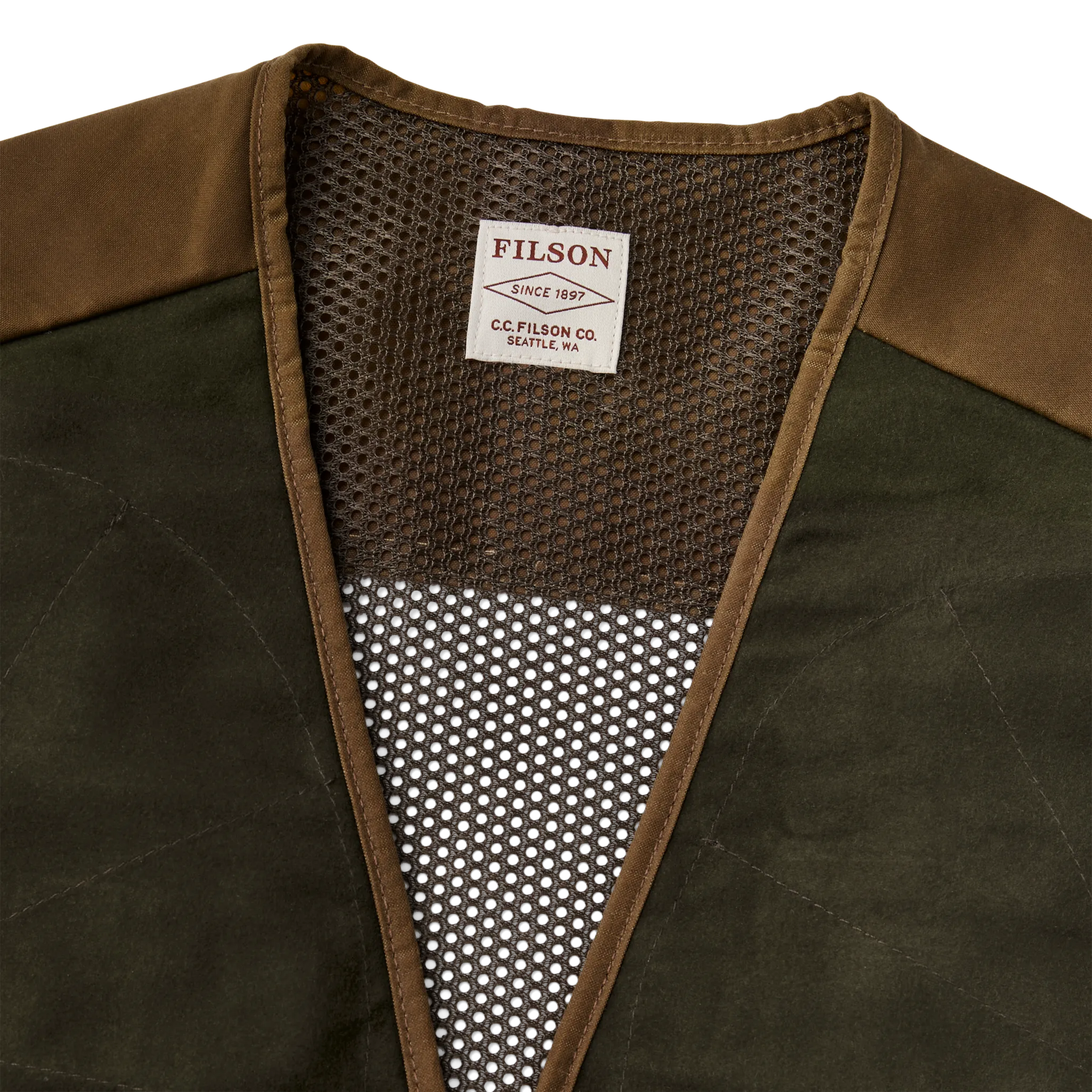 Lightweight Shooting Vest - Dark Tan