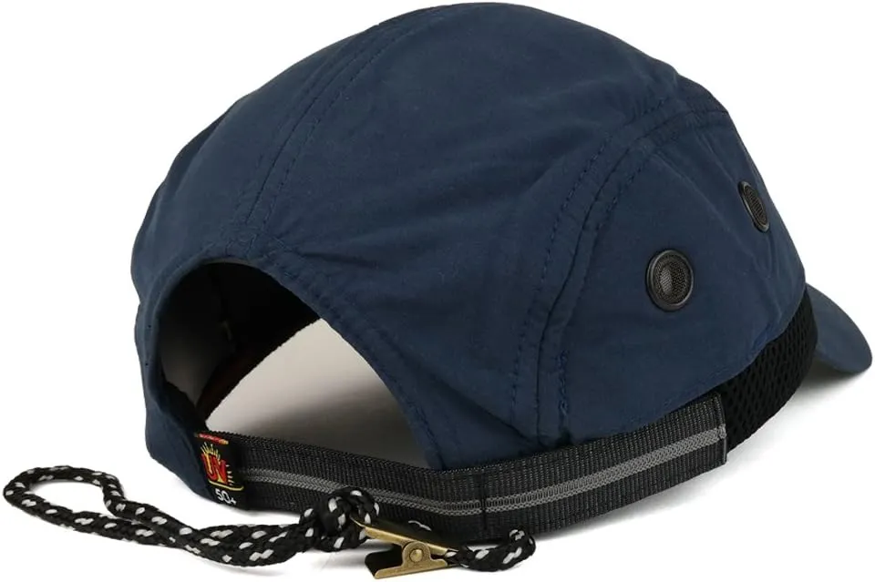 Lightweight UV 50  UPF Cool Crown Mesh Lined Sunshield Long Bill Cap