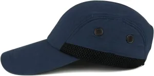 Lightweight UV 50  UPF Cool Crown Mesh Lined Sunshield Long Bill Cap