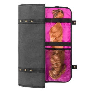 Linkidea Hair Extension Hanger with Storage Bag, Portable Travel Hair Holder (Small)