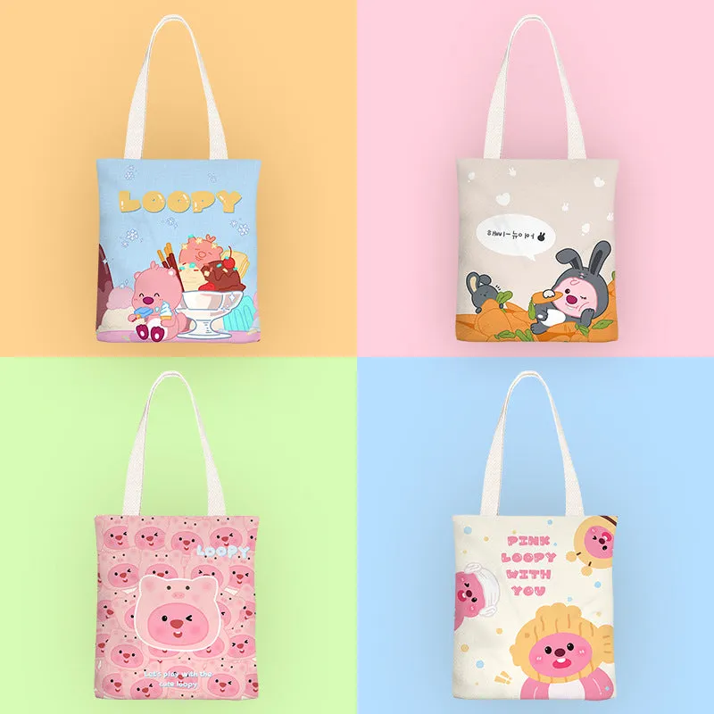 Little Beaver Canvas Female Simple For Shoulder Bags