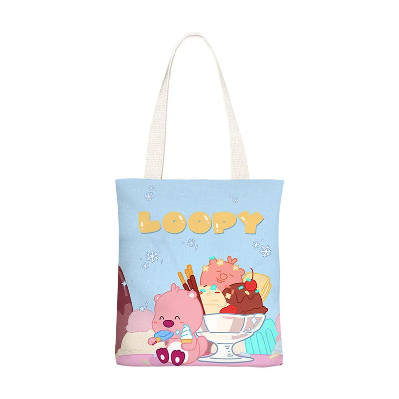 Little Beaver Canvas Female Simple For Shoulder Bags