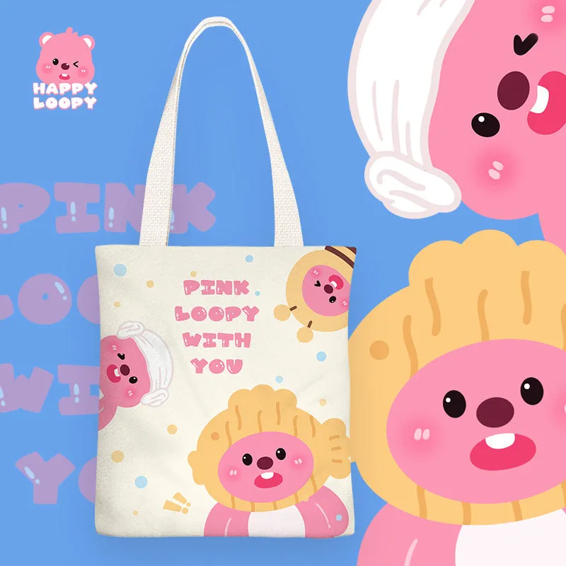 Little Beaver Canvas Female Simple For Shoulder Bags