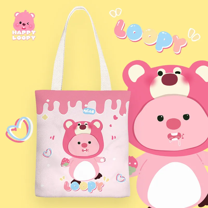 Little Beaver Canvas Female Simple For Shoulder Bags