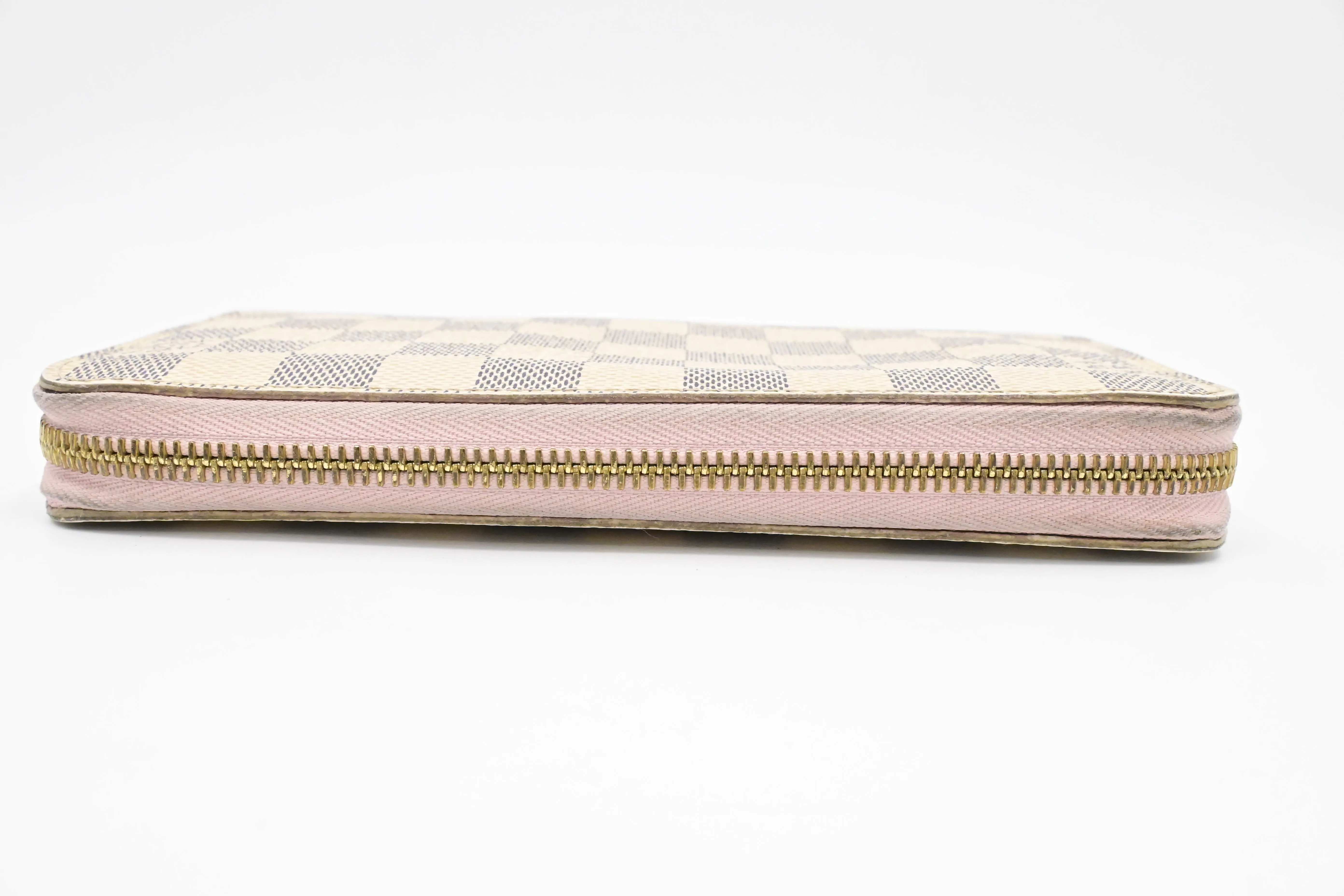 Louis Vuitton Long Zippy Wallet in Damier Azur Canvas