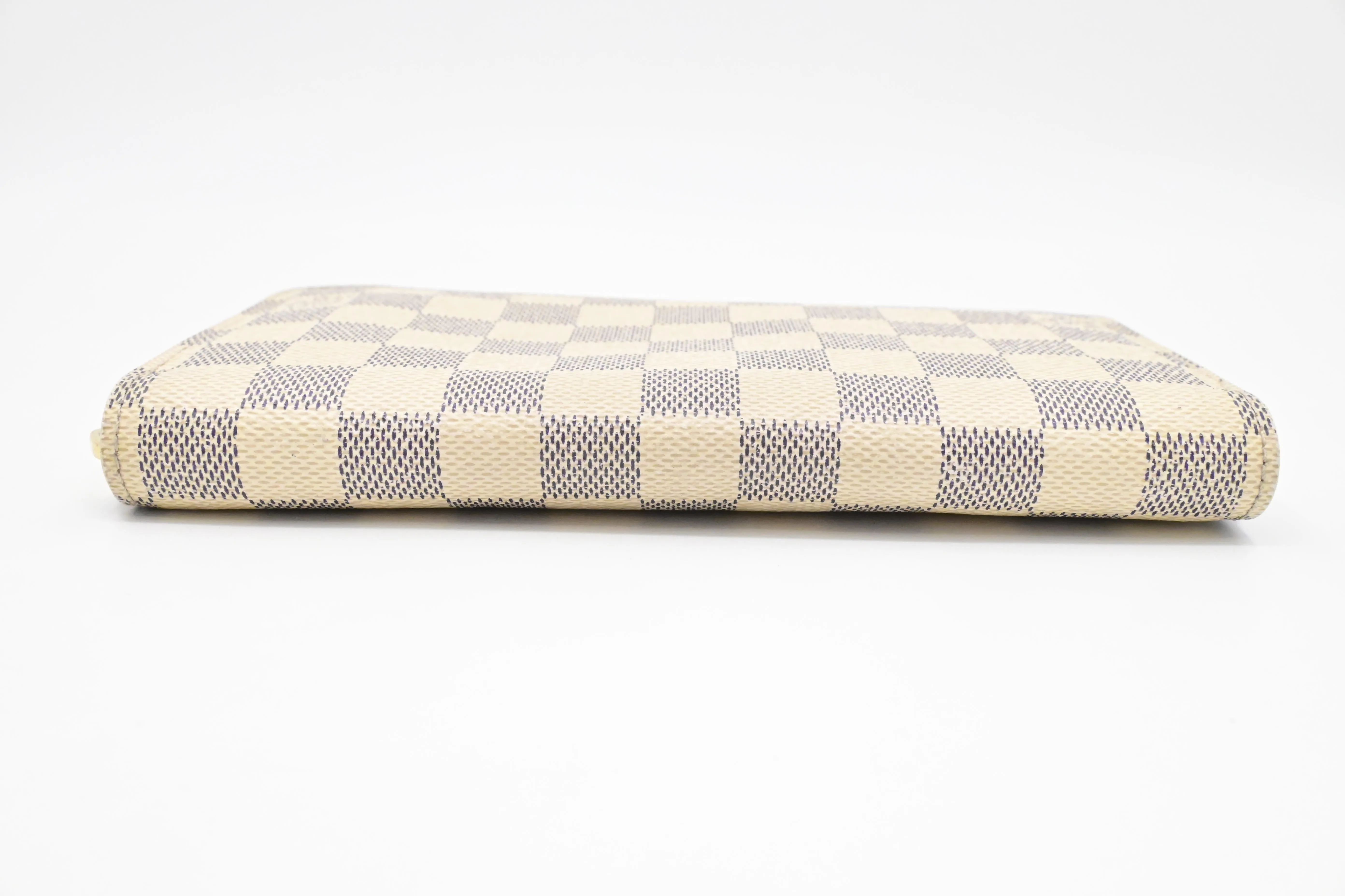 Louis Vuitton Long Zippy Wallet in Damier Azur Canvas