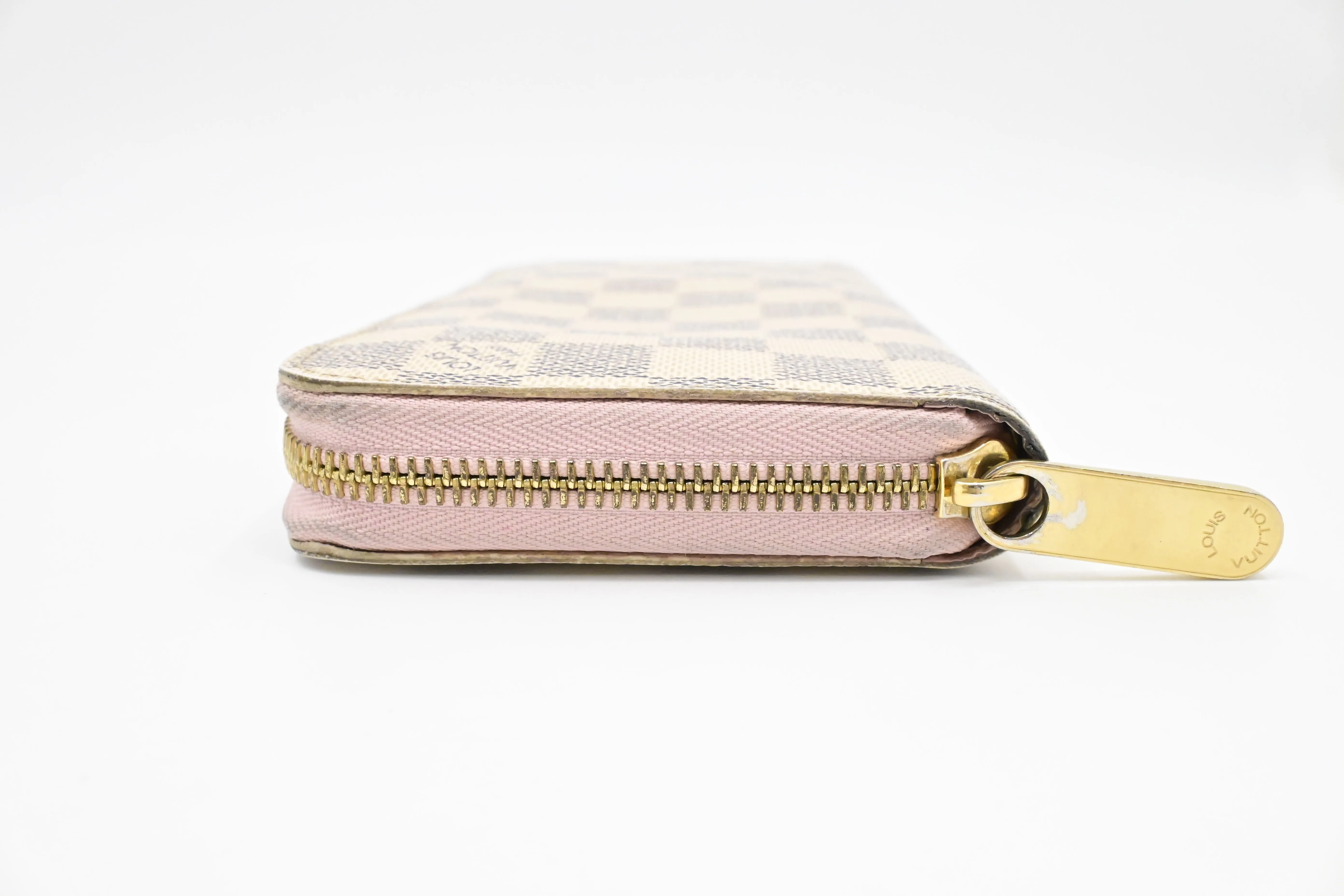 Louis Vuitton Long Zippy Wallet in Damier Azur Canvas