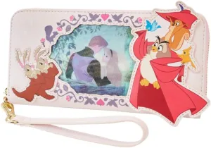 Loungefly Disney Sleeping Beauty Princess Lenticular Wristlet Wallet