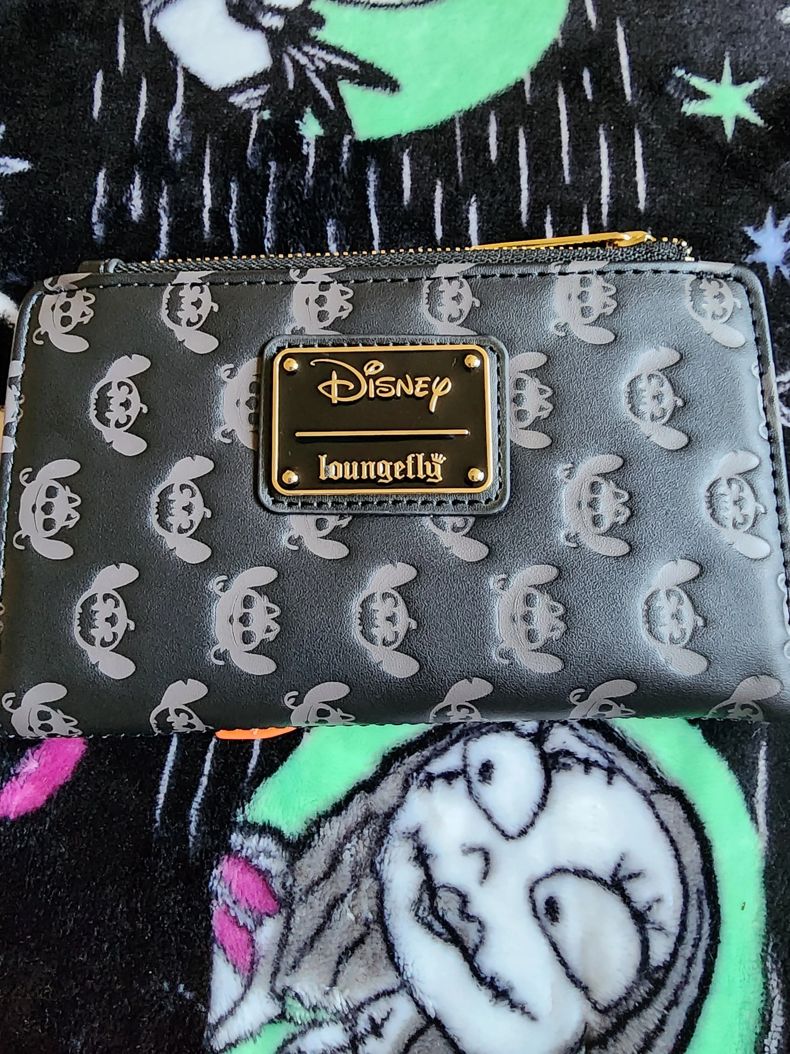 Loungefly Disney Stitch Pumpkin Face Wallet