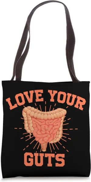 Love Your Guts Gastroenterology Digestive System Health Tote Bag