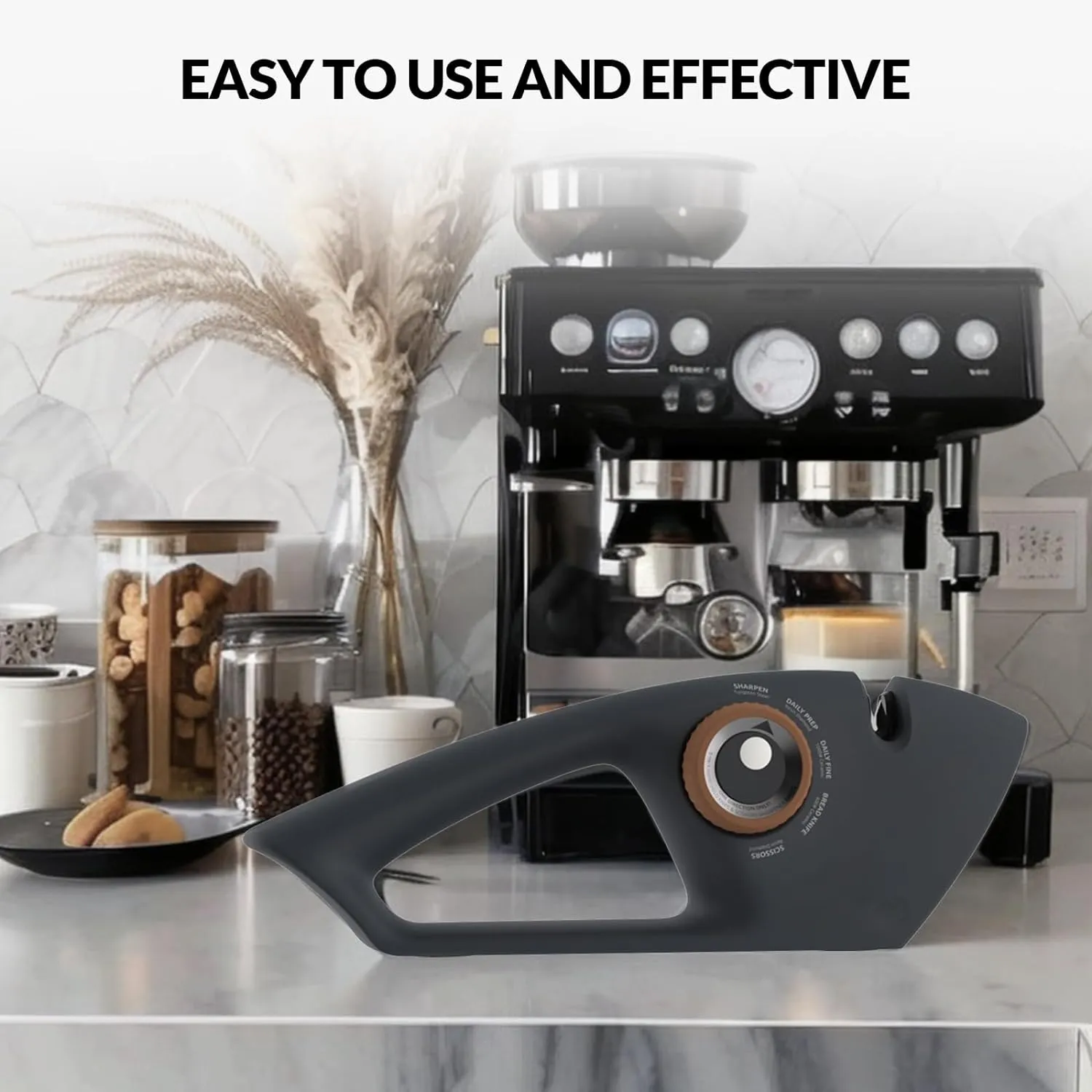 Luxora Handheld Kitchen Knife Sharpener Scissor Tool