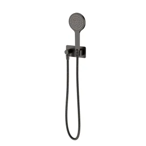 M#1(Gunmetal Grey) Fienza Kaya Gun Metal Hand Shower with Soft Square Plate