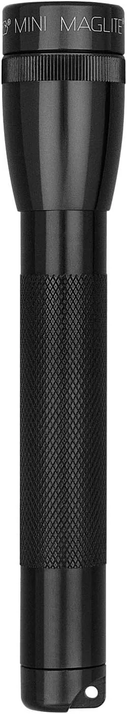 Maglite Mini Incandescent 2-Cell AA Flashlight, Black
