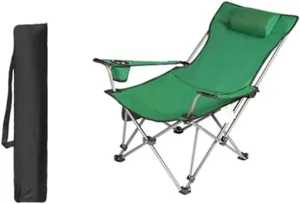 Managerial s, Camping s Outdoor Furniture Beach s Outdoor Folding Portable Lawn Folding Seat Arm with Cup Holder Pillow and Carry Bag Leisure Recliner Stool Folding s P