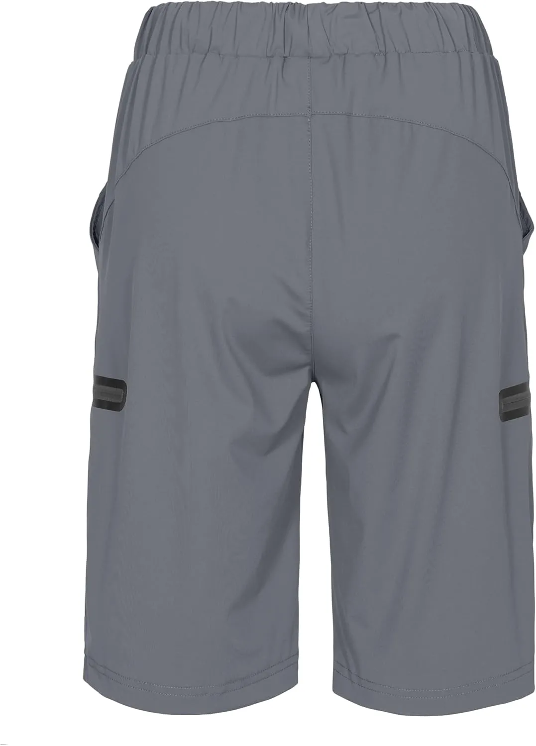 Mapamyumco Women's Hiking Cargo Shorts Ultra Stretch Quick Dry Lightweight for Camping Travel Golf with Zipper Pockets