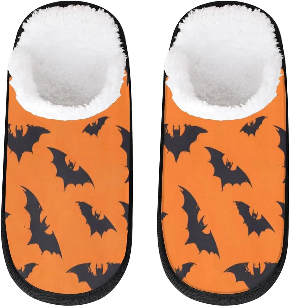 Maple Leaves Rustic Slippers for Women Soft Non-Slip Indoor Slippers Home Slippers