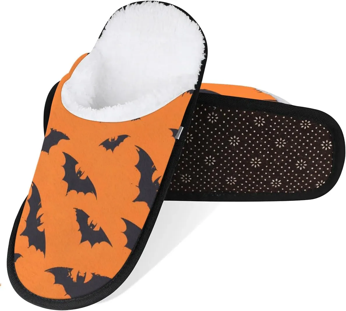 Maple Leaves Rustic Slippers for Women Soft Non-Slip Indoor Slippers Home Slippers