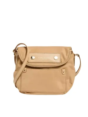 Marc Jacobs Preppy Nylon Natasha Small Crossbody Iced Coffee