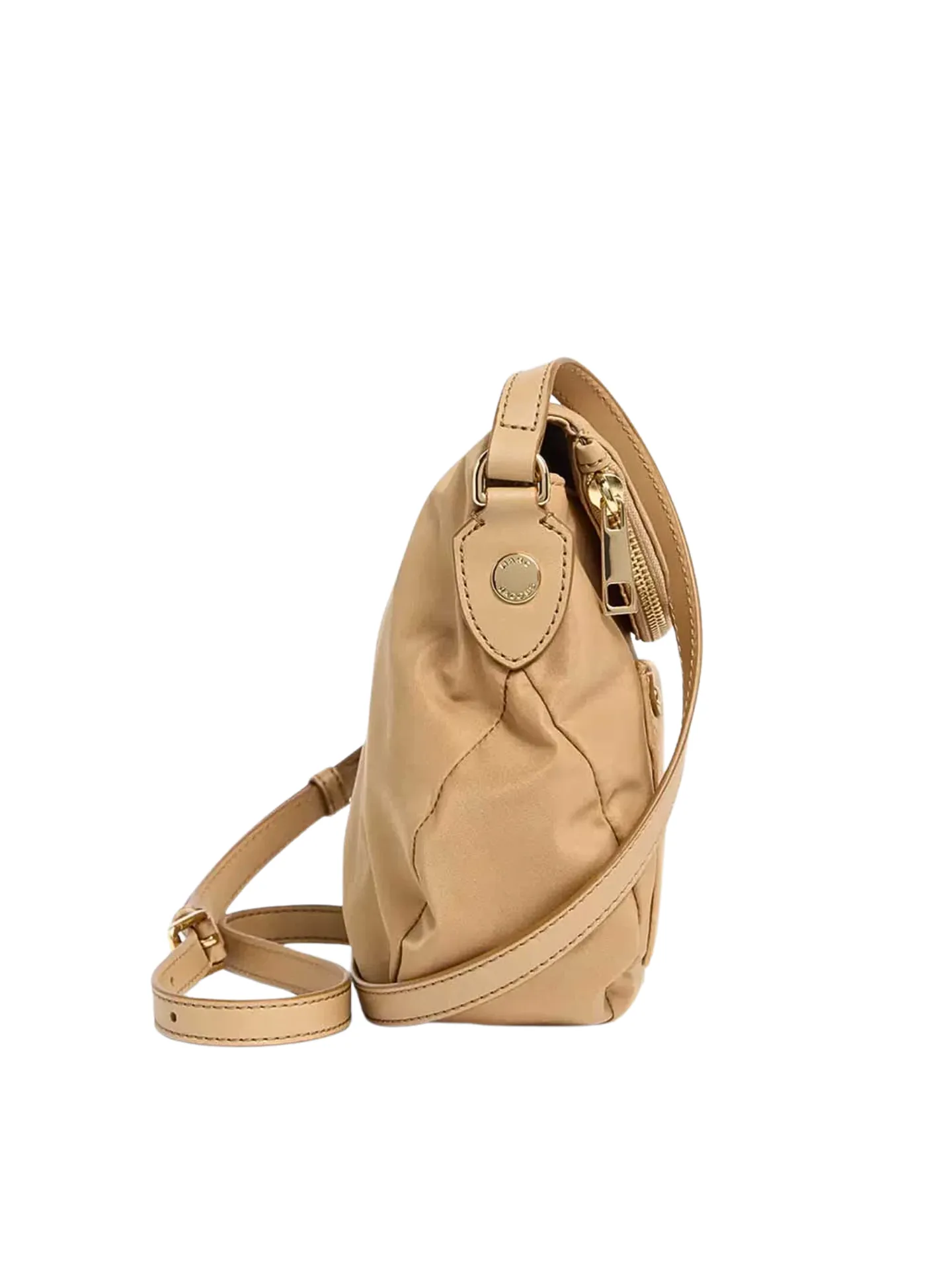 Marc Jacobs Preppy Nylon Natasha Small Crossbody Iced Coffee